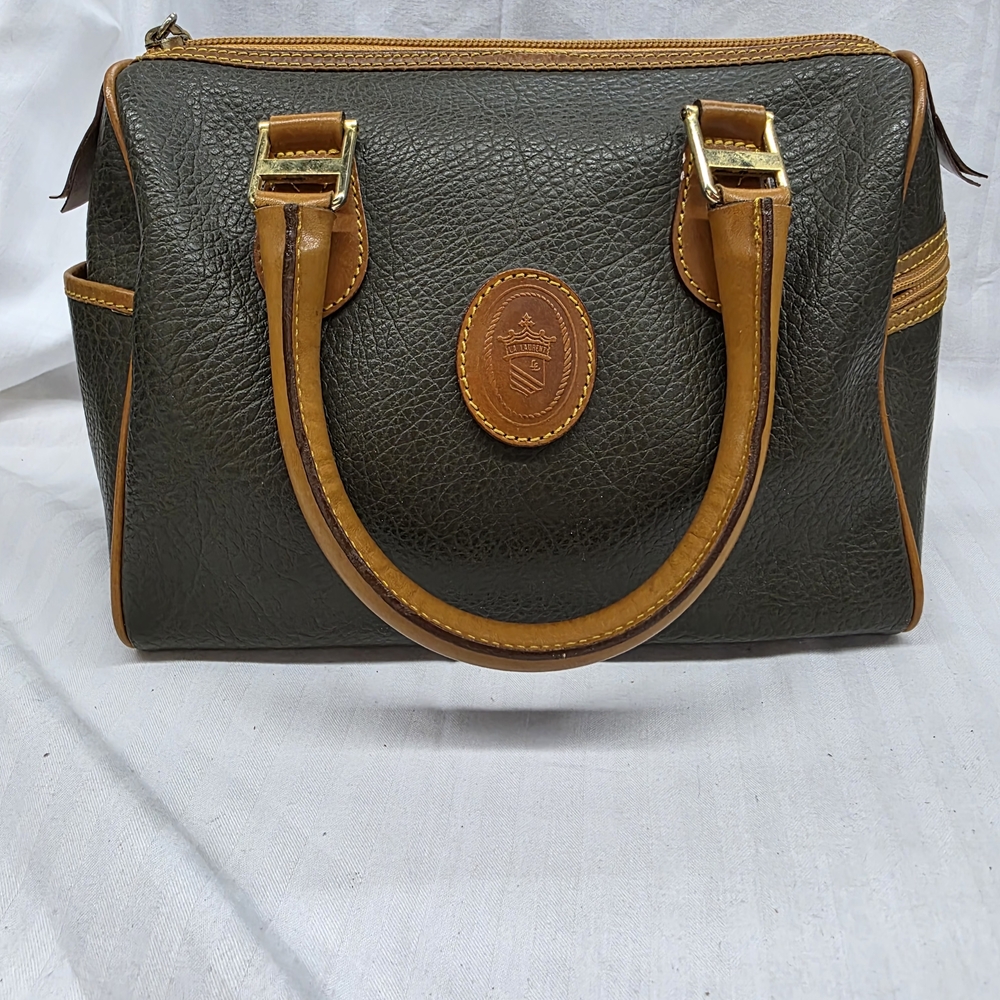 LA Laurent Stylish Dark Brown and Light Brown Handbag